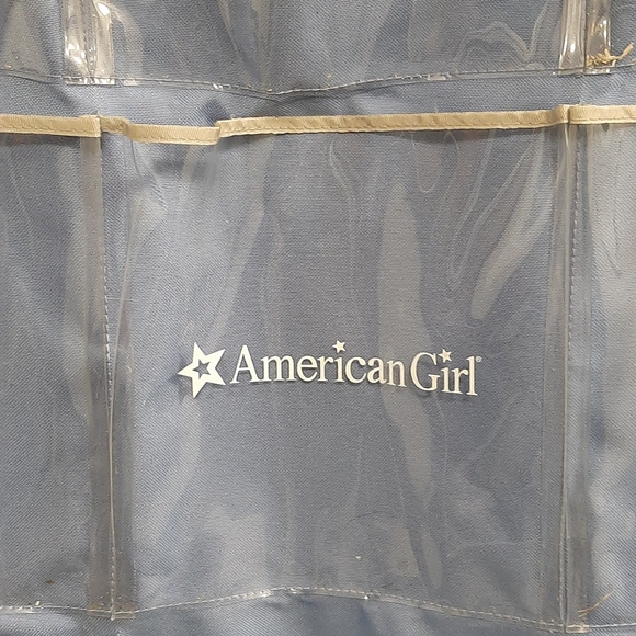 American Girl Over Door 18 Pocket Organizer For Clothes & Accessories Blue - Picture 2 of 4